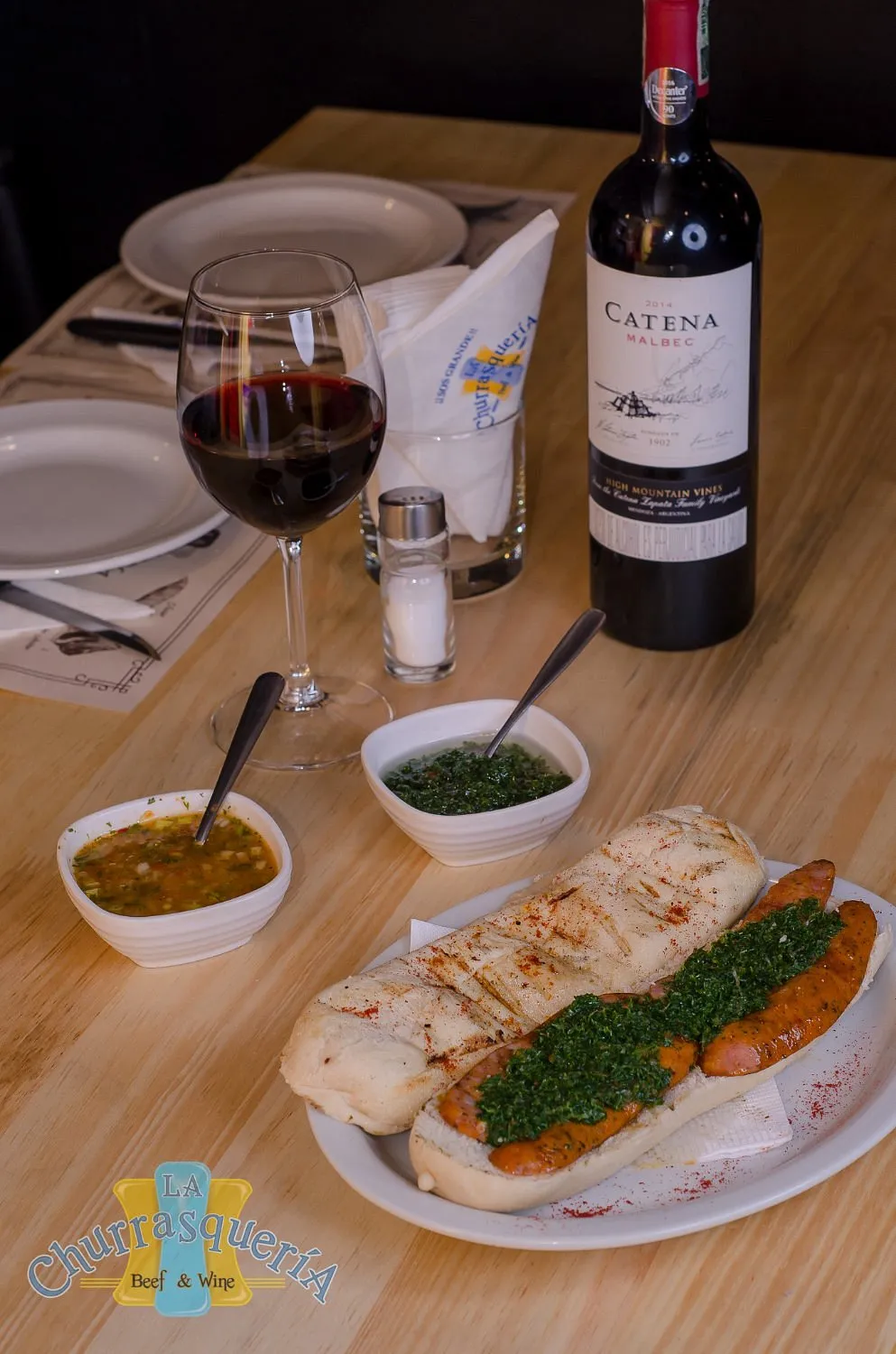 entradas en restaurante la churrasquería